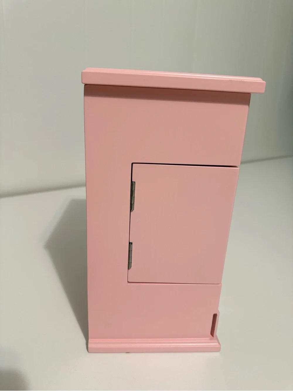 Pottery Barn Kids Pink Jewelry Armoire with Crystal Knobs